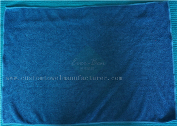 China Bulk quick dry compact towel Factory Custom Blue Promotional Travel Towel Supplier for Spain